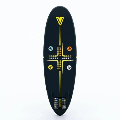 Yellow V iSUP board Heartbeat 8 "IGUAZU" 250x75x10cm complete set