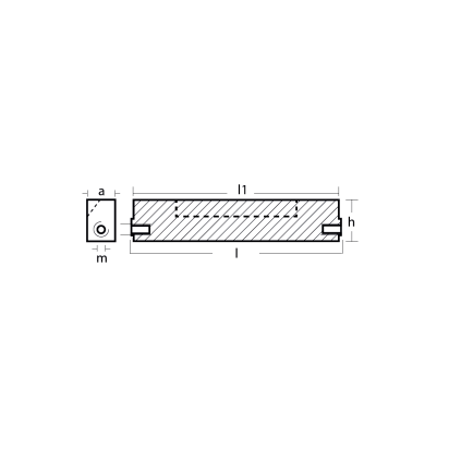 Zinc BRP Bar  for Johnson - Evinrude 60/300