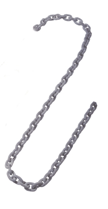 Chain - 8mm DIN766 Galvanised