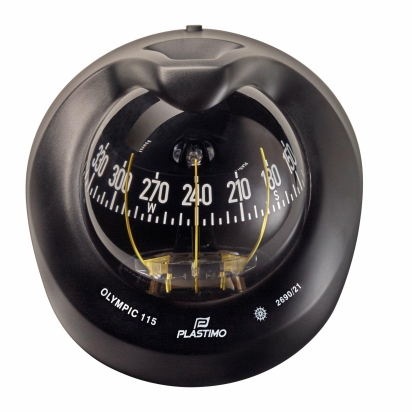 Olympic 115 zwart/zwarte roos conisch, schuin