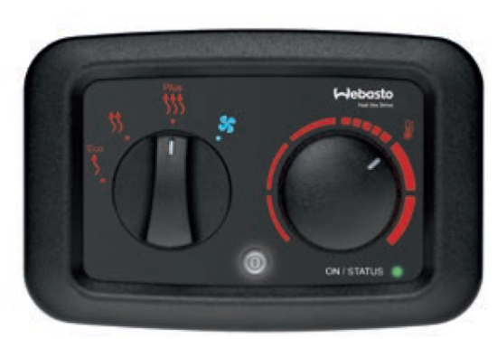 Air Top 40 Luchtverwarming - 4kW 24V incl. bedieningspaneel