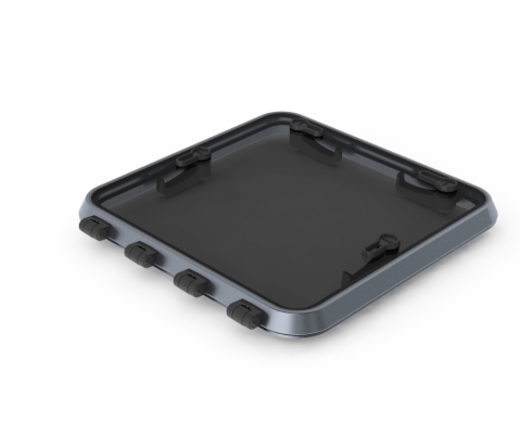 Magnus dekluik 4633 Satin new lock 457x327mm