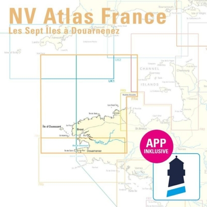 NV Atlas Frankrijk FR 4 - Les Sept Îles à Douarnenez