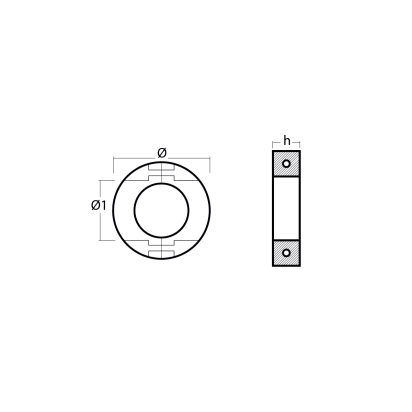 Zinc Arneson Collar int. Ø95