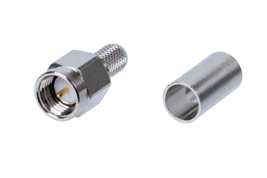 SMA-male RG58 crimp