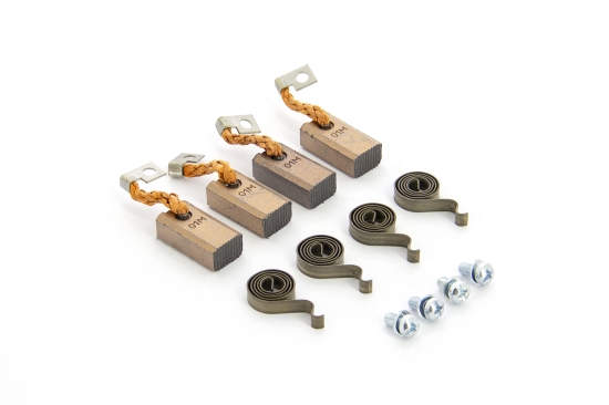 Set: koolborstels (4x) (9x25x13) BOW25/35 incl. veren