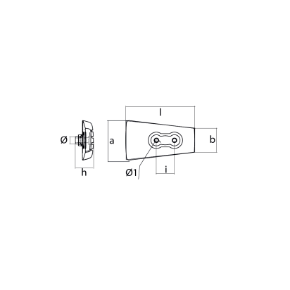 MG Volvo Penta Plate for outdrive DPH/DPR