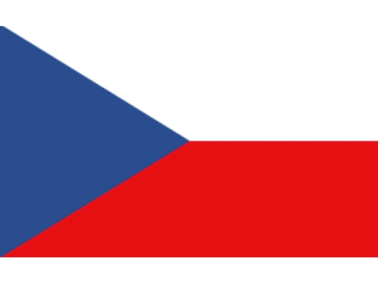 TSJECHISCHE VLAG 20X30