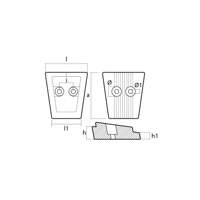 MG Volvo Penata Plate for SX-A/APS-A outdrives