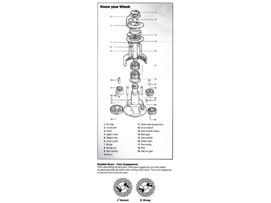 48000476 64ST-65ST PAWL GEAR 2 KIT