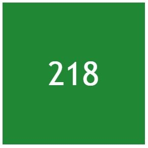Bootlak No.218 Groen 0,75L