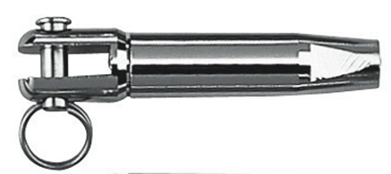 Gaffel terminal 7 mm (2 op blister)