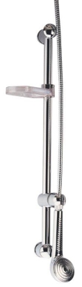 Verstelbare doucheset chroom
