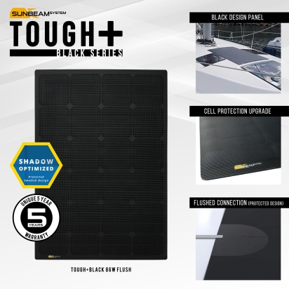 Tough+ Black 121W Flush