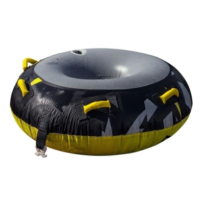 Opblaasbare funtube Donut, 1 pers, 137 cm dia, nylon en snelsluiting