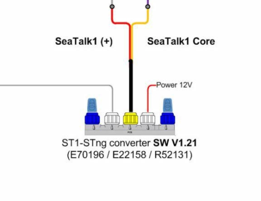 STng/NMEA0183 VHF Converterkit (1x R52131, 2x A06031, 2x A06032, 1x A06071, 1x A06049, 1x A06039)