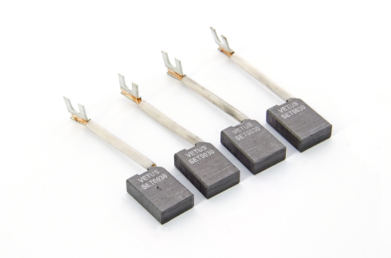 Set: koolborstels (4x) BOW7524 (9x20x25)