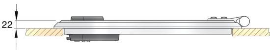 Planus vent. luik 300x230mm new lock