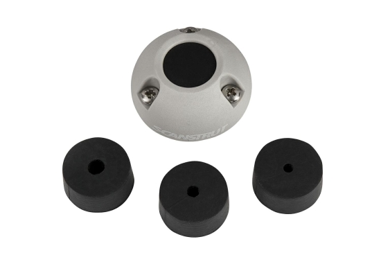 Small Deck Seal - For connectors up to Ø21mm (0.83").  Cables from 4-9mm (0.165"-0.35")
