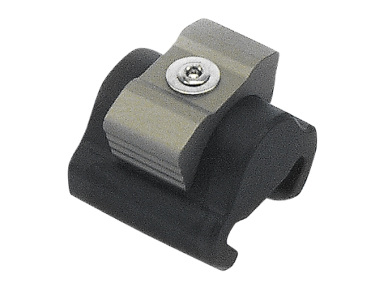 STOPPER VERSTELBAAR 36MM RAIL (2ST)