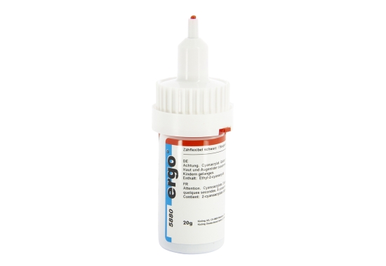 Cyanoacrylaatlijm 5880 zwart, 20 gram