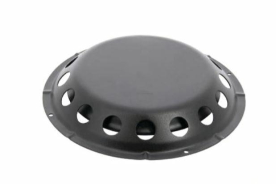 Dekventilator type UFO mat zwart gepoedercoat