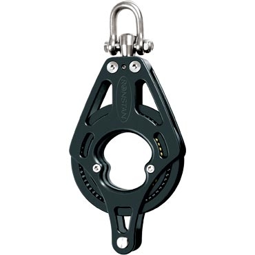 RF159110A Ronstan Orbit 150mm, 1-schijfsblok, swivel, hondsvot