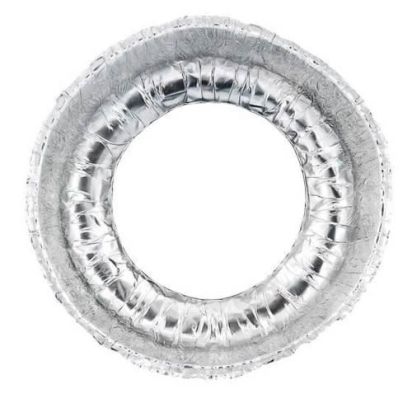 Cobb Aluminium wegwerpkom (6 stuks)