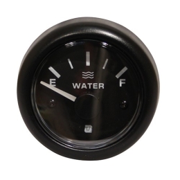 Uflex Ultra Black Watertankmeter,  53mm