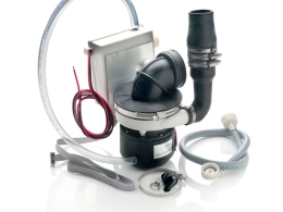Set: 12V motor SMTO2 incl. pomp + versnijder