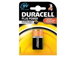 Duracell batterij plus MN1604, 9V, 1-PACK