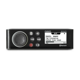 Fusion® RA70 serie nautische stereo's, MS-RA70 nautische stereo met Bluetooth®