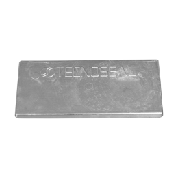 Zinc Solid plate without holes  300x150x16,5