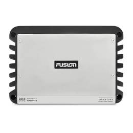 Fusion® Signature Serie nautische versterkers, Signature Serie Monoblock nautische versterker