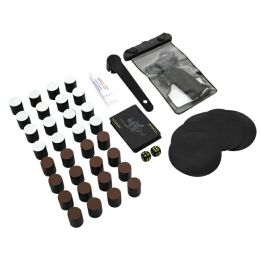 Yellow V Platform kit, Lijm, Pads 5x, Sleutel, Pawns, Kaarten.