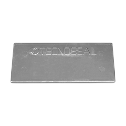Zinc Solid plate without holes  300x150x10