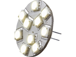 Båtsystem 10 SMD G4 LED achtermont. 8-30V 2,4W