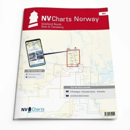 NV Atlas Noorwegen NO 1 - Norge Oslofjord Nord - Oslo til Tønsberg