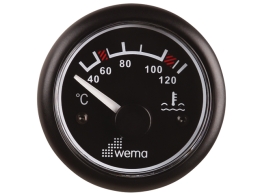 WEMA WATERTEMPERATUUR ZWART