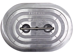 º FREEMAN LUIK OVAAL 485X660 ALU(K