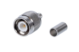 TNC-male crimp voor RG58C/U