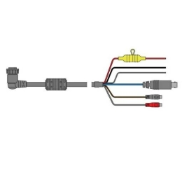 AXIOM2 PRO en 2XL voedingskabel, haaks, 1,5mtr