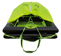 Reddingsvlot offshore ISO9650-1 6p tas TSLG