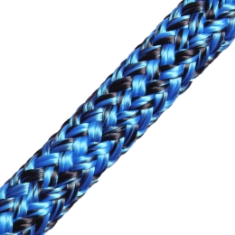dyneema cruising 6mm zwart/blauw