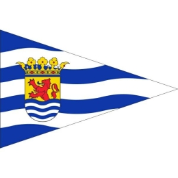 Vlag Zeeland - 20x30cm puntvlag