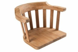 Teak stoel