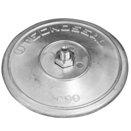 Rudder pair anodes Ø90mm with hardware