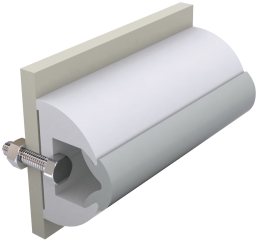 Mtr. stootlijst HARO5S wit (min. lengte 20 mtr)