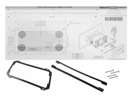 RS40/V60 VHF Flush Mounting kit