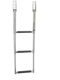 Zwemladder 3- staps in roestvast staal